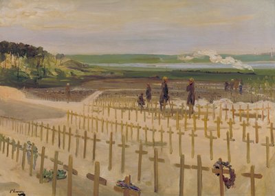 The Cemetery by John Lavery